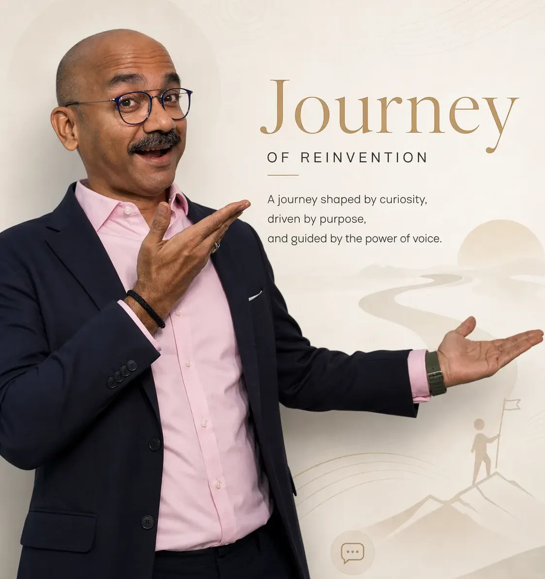 Vijay Vikram Singh journey illustration